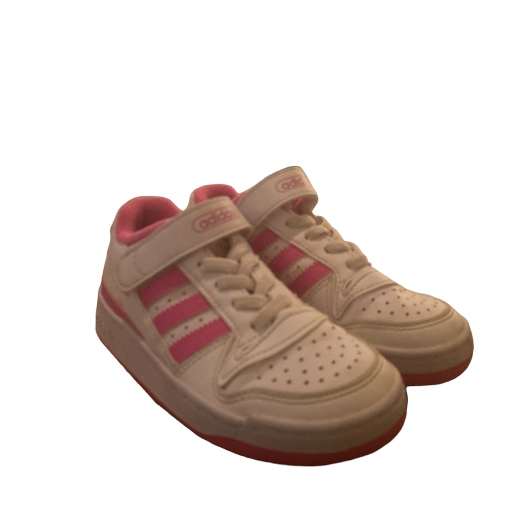 super cute pink adidas for kids